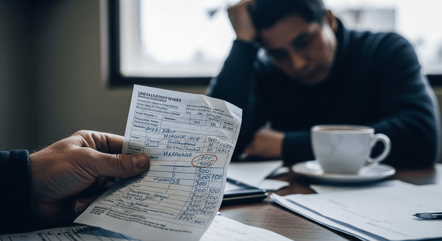 Unpaid Wages attorney